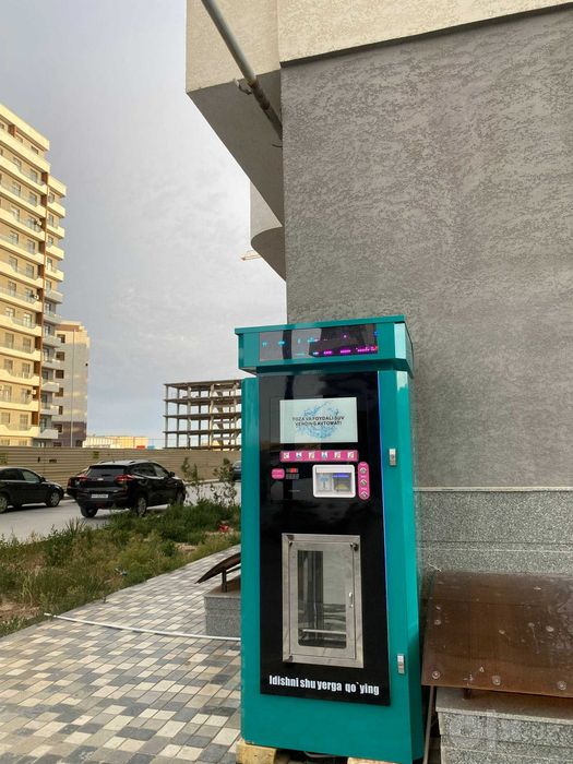 Вендинг vending vodamat suv sotish apparati, vodomat аквабокс, aquabox
