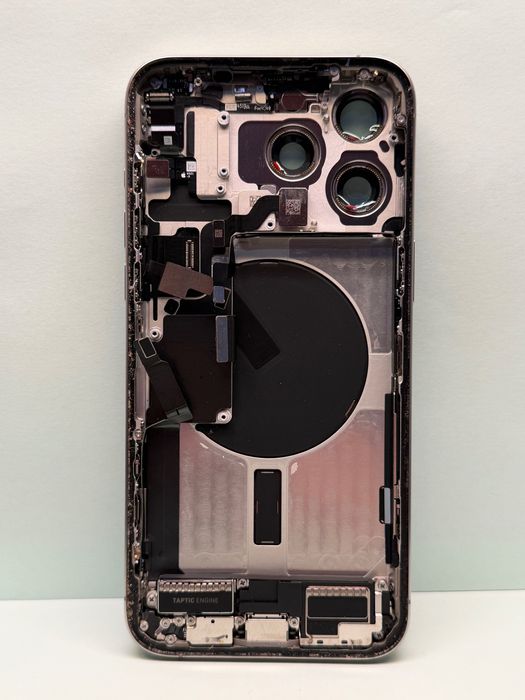 Carcasa originala iPhone 15 Pro Max Natural capac spate original Swap