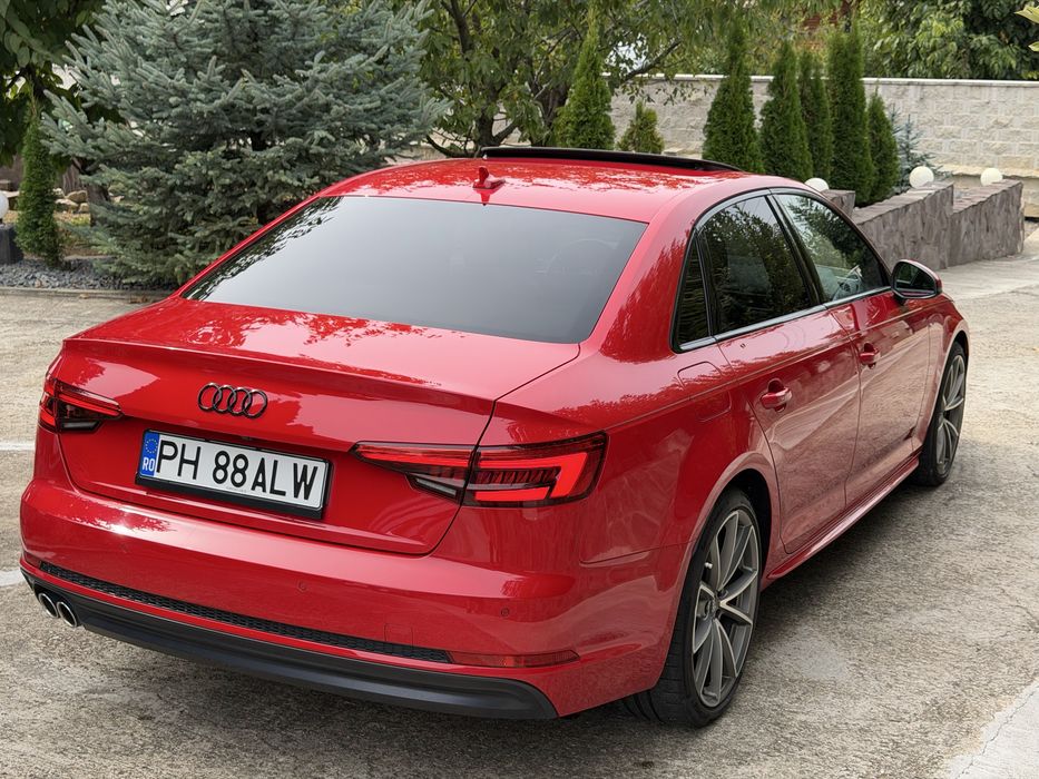 Audi A4 B9 2.0 TDI S-Line 190 CP quattro S tronic | Matrix | B&O | HUD | 360° | Trapa