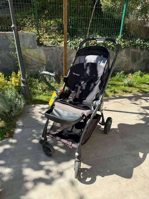 Бебешка количка 3в1, Be cool . Количката е 3в1 - лятна количка ,кош до новородено и столче за кола . Количката е използвана и в добро състояние