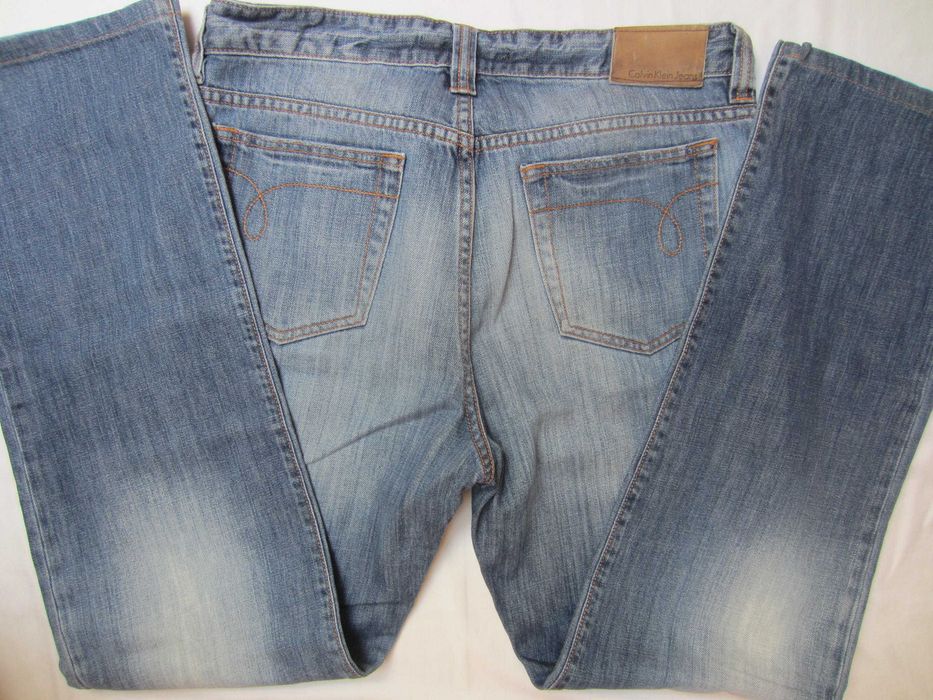 Blugi Calvin Klein,W34 L34,Talie=90cm,Lung=109cm,drepti