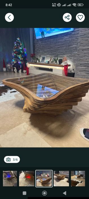 Măsuță living model unicat