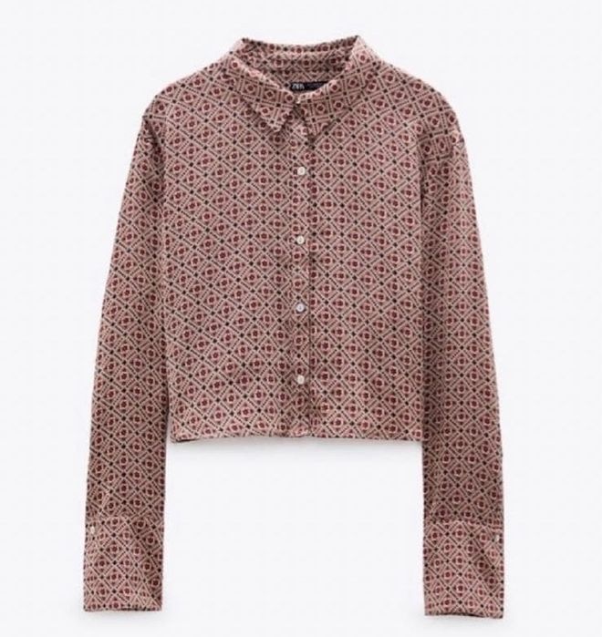 Zara блузка - рубашка 42-44 размер