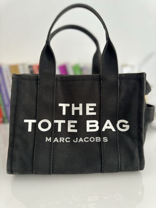Geanta Marc Jacobs The Tote, Negru, originala