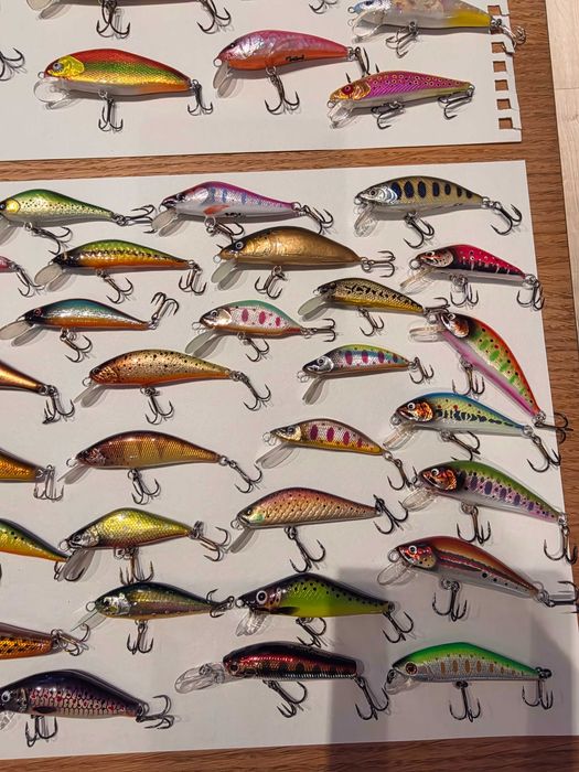 Продавам колекция от ръчно изработени воблери.