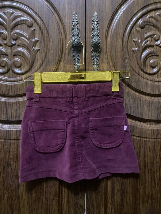 Вельветовая юбочка на девочку 6-8 лет