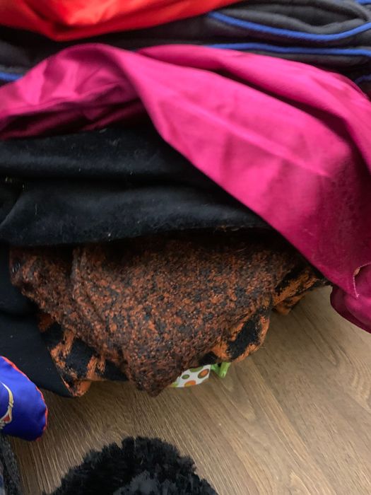 Вещи детские, взрослые разные