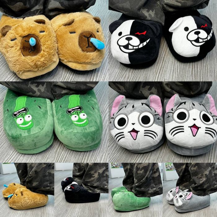 Аниме тапочки гарри потер йода бэтмен рик и морти