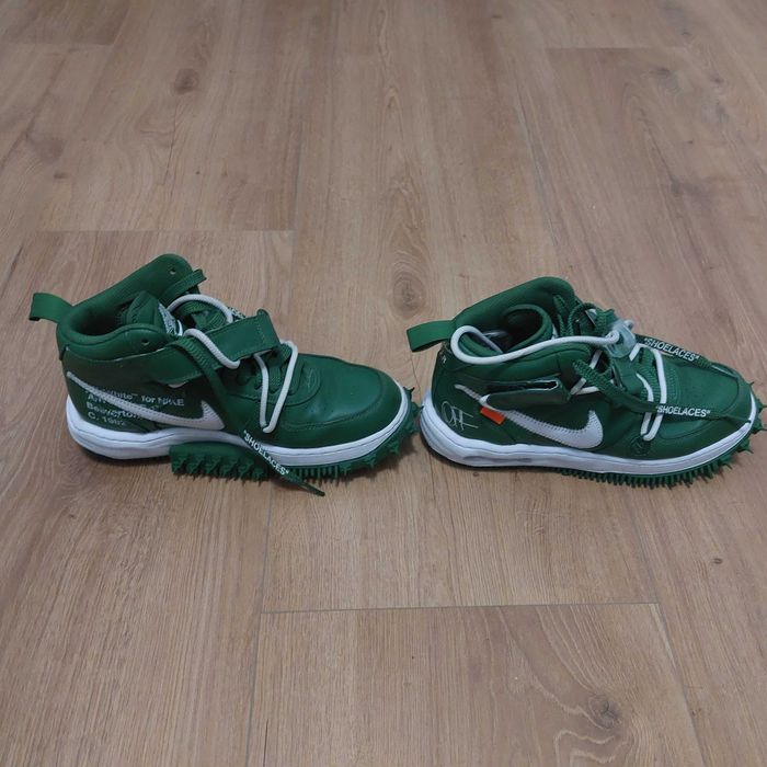 Nike Air Force 1 Mid x Off-White "Pine Green" marime 38.5
