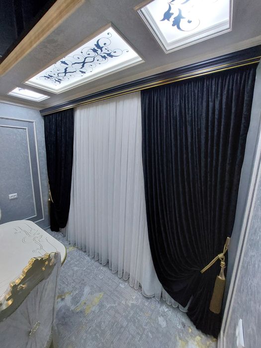 Замонавий пардалар ресторанларга чехол дастурхонлар тикиб берамиз