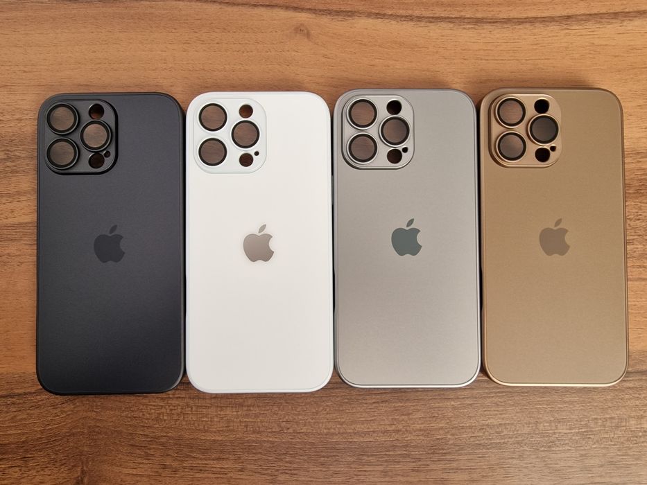 Матов Стъклен Кейс за Apple iPhone 16 / 16 Pro / 16 Pro Max / Plus