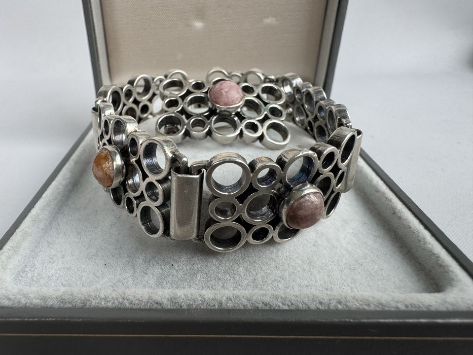 Bratara si brosa din argint