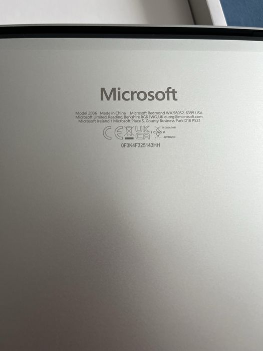 Laptop Microsoft Surface.512GB