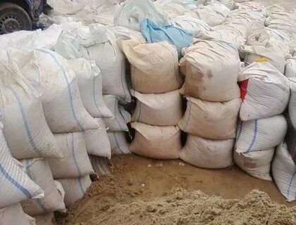 Цемент баласт песок