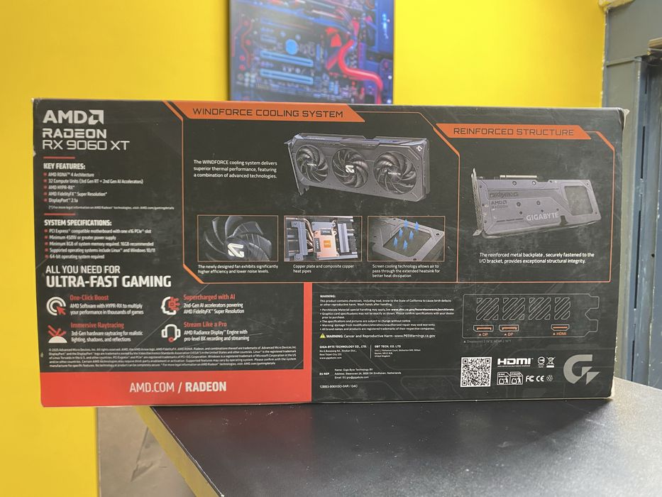 Продам новую RX 9060XT 16GB