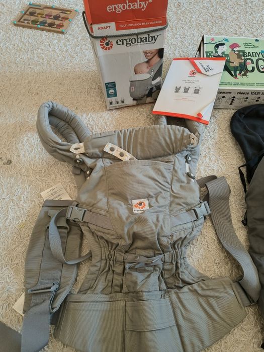 Ergobaby Multi-Position Baby Carrier + Mam Baby Cover Deluxe