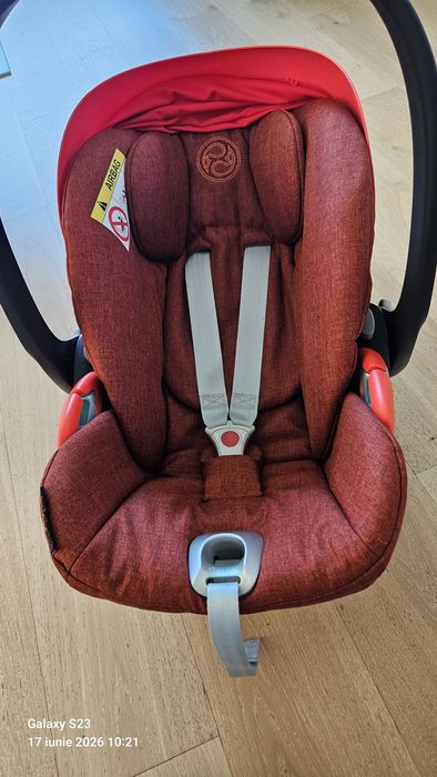 Scoica auto Cybex Platinum Cloud Z2 i-Size , 0-24 luni, confortabila - Autumn Gold