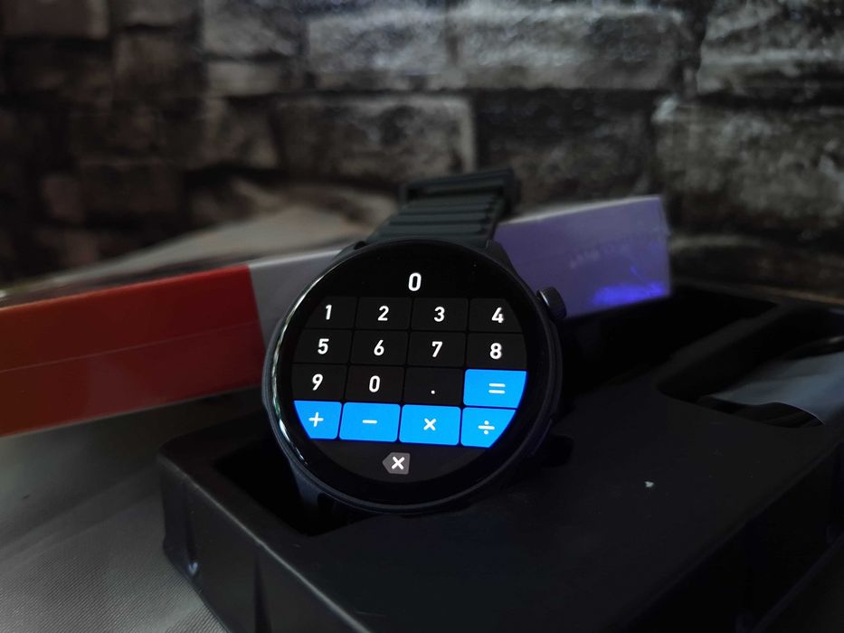 SmartWatch Zeblaze 3 Pro 1.43inch amoled, Apel/vorbit direct din ceas