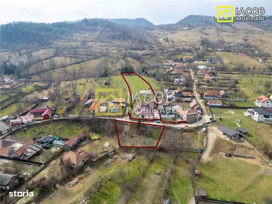 Casa, anexe, 3762 mp teren, 25000 mp padure, Comanesti, jud. Bacau