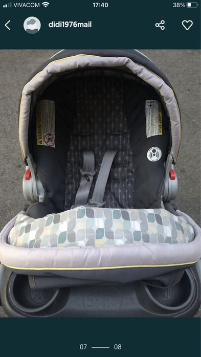 Бебешка количка 3в1 Graco