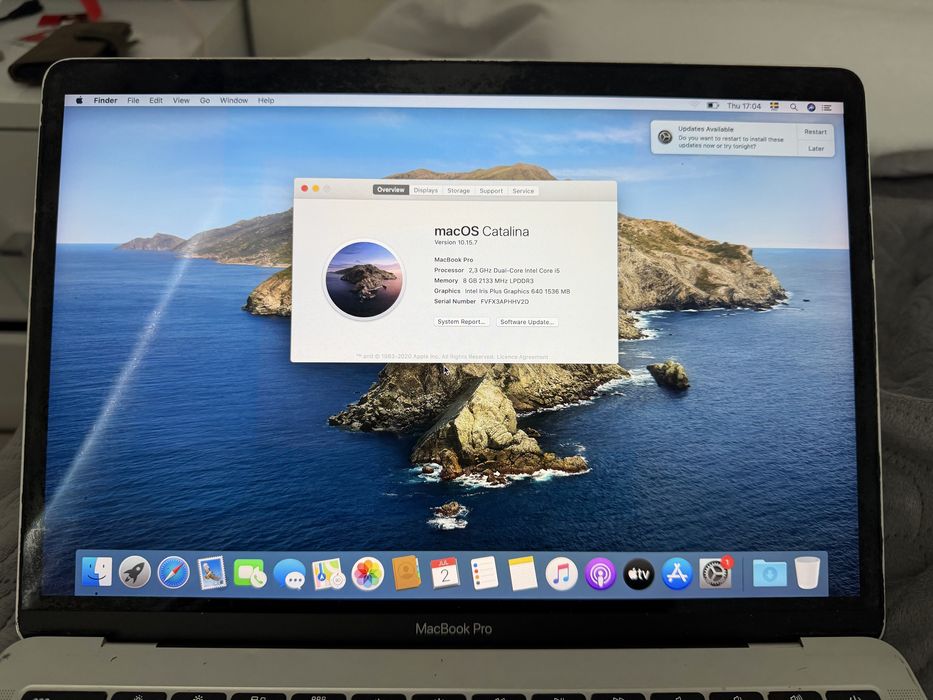 Laptop Macbook pro 2017