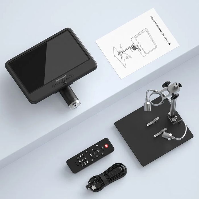 Микроскоп Andonstar AD 210, 10.1", 260Х, LCD 800*1280P