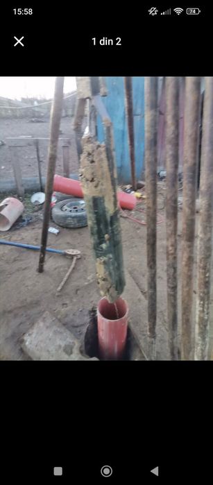 Foraje puțuri Frumușani