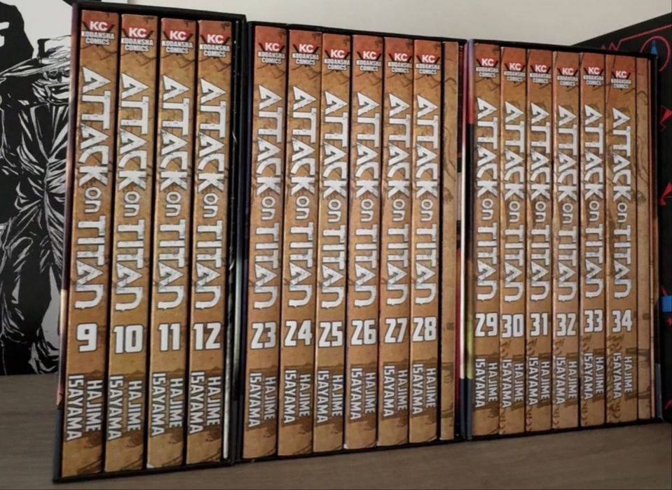 Attack on Titan Manga box sets