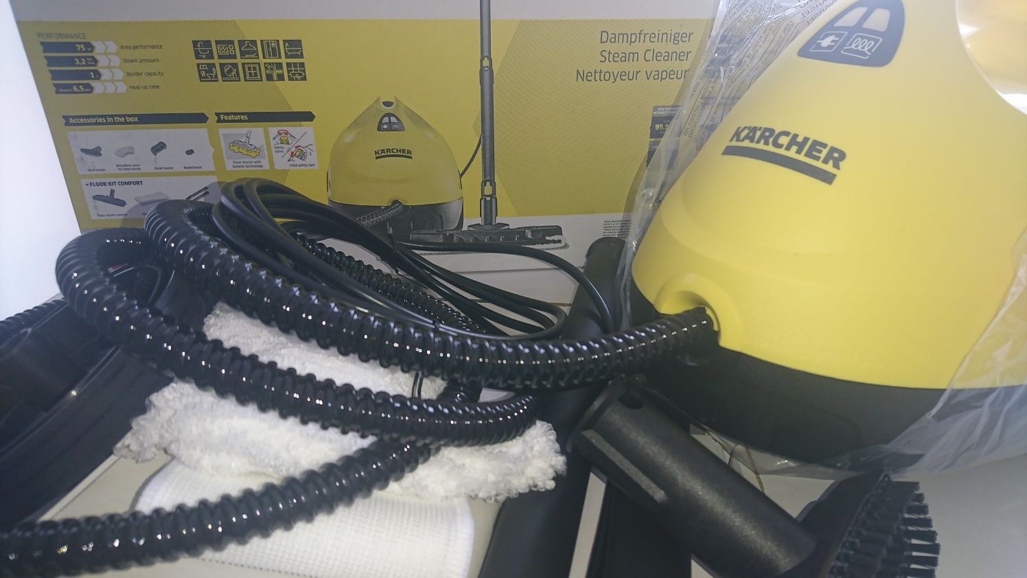 Парочистачка karcher sc 2/ kst 2 гр. Варна Бриз • OLX.bg