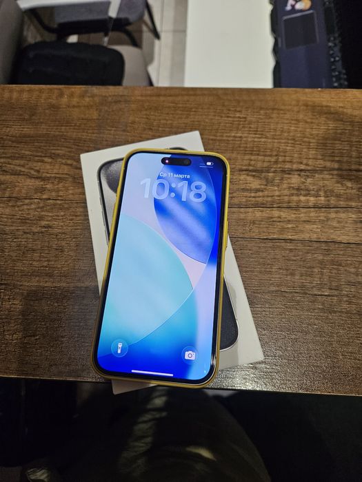 Срочно продаю iPhone 15 Pro256GB WhiteTitanium,идеал,100% аккумуляр