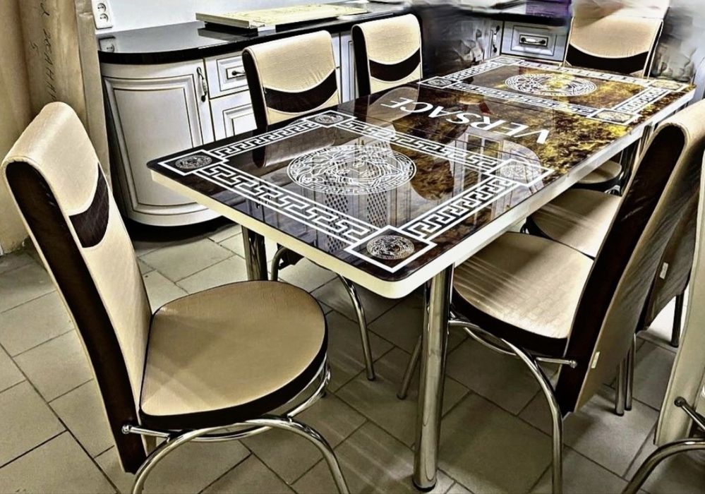 Стол 170х80 и 6 стульев