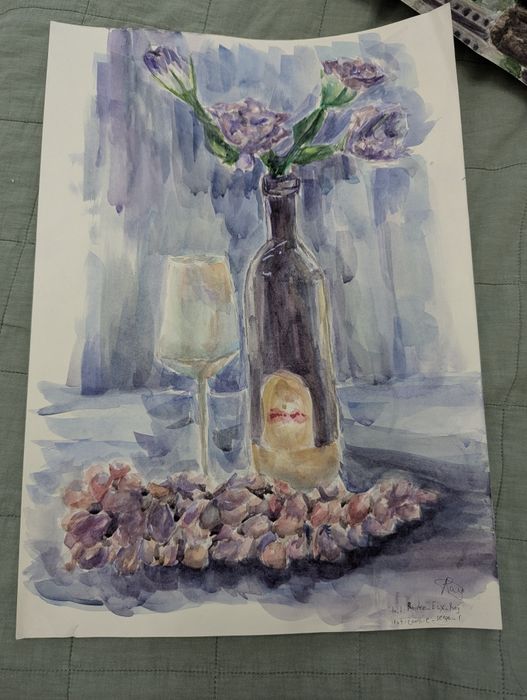 Акварельные работы