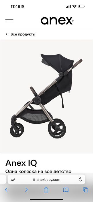Коляска ANEX IQ 3в1