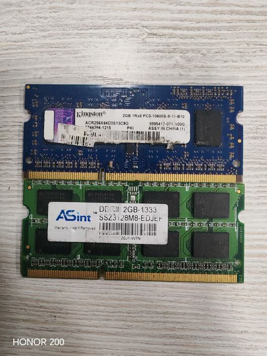 Отдам даром ddr3 2gb sodimm