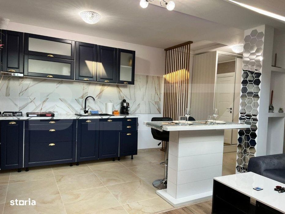 Apartament, 2 camere, semidecomandat, 50.50mp, zona Florilor