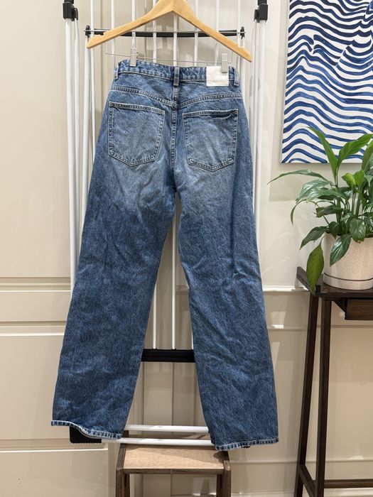 Прямые джинсы Зара б/у