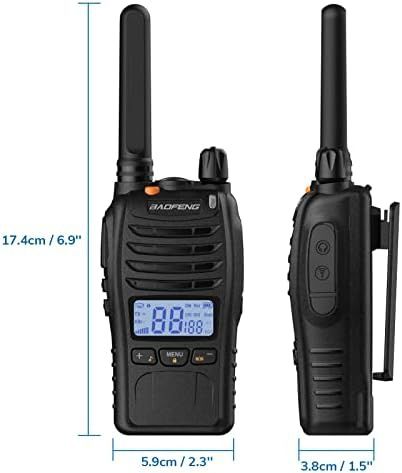 BAOFENG BF-88ST Pro PMR446 pachet 4 statii walkie talkie raza 3 km