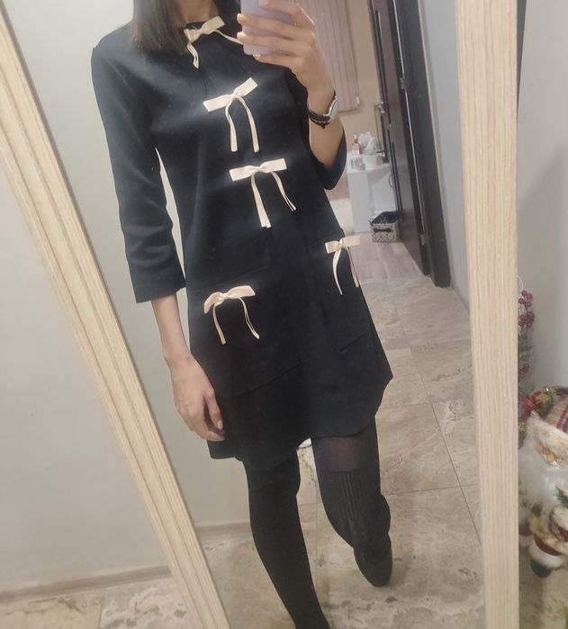 Рокля от Zara с панделки.