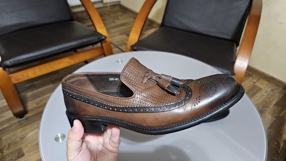 Mocasini din piele marimea 41