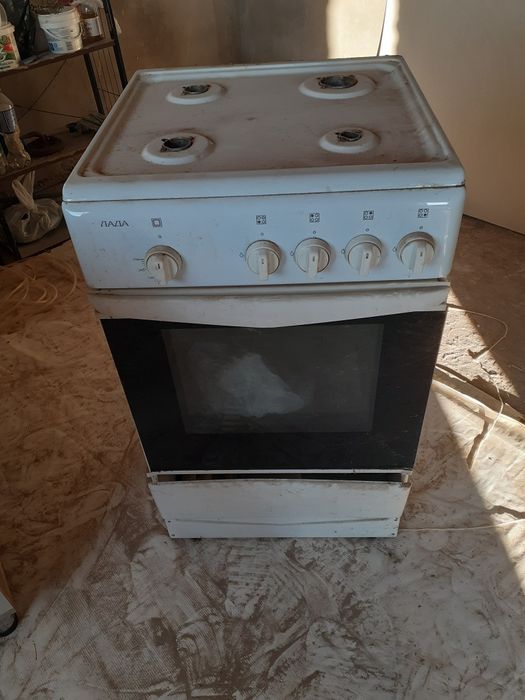 Қолданылған газ плита.