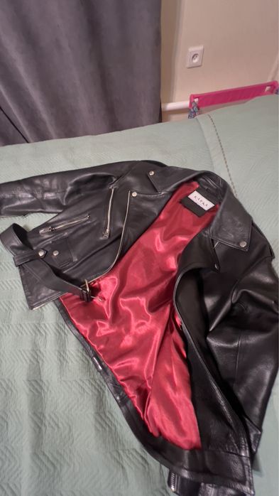 Кожаная куртка классика