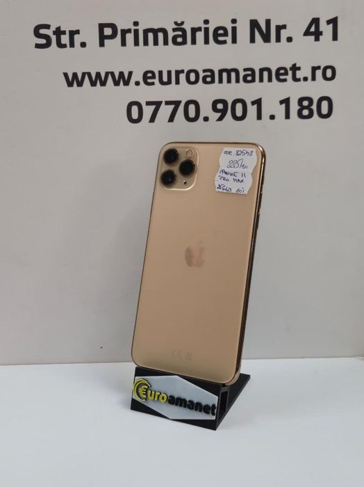 Telefon mobil Apple iPhone 11 Pro Max, 256GB, Gold -P-