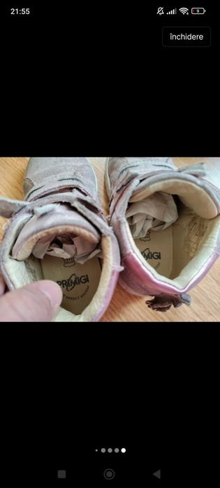 Ghetute de piele Primigi marimea 24
