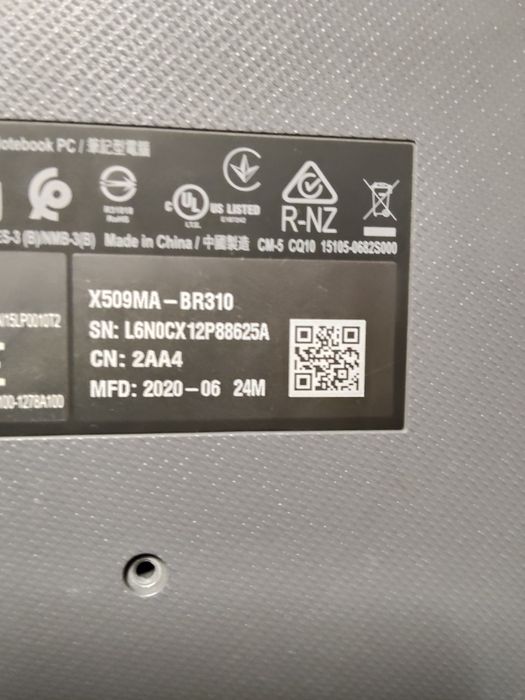 Componente Asus X509M  body placa de baza buna