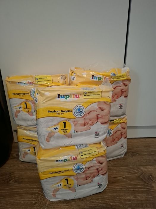 Памперси pampers premium care и lupilu