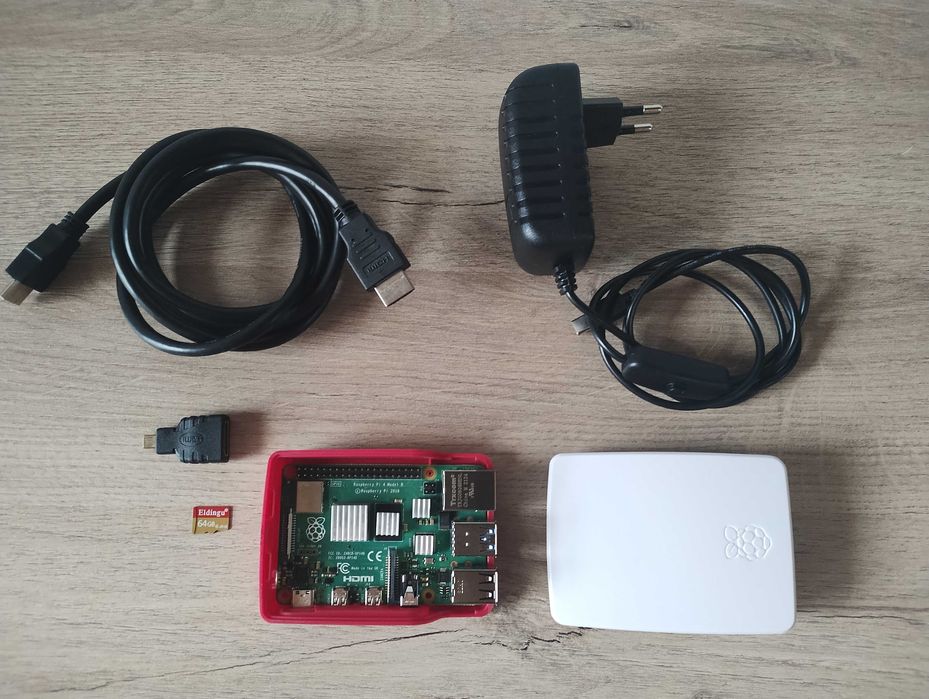 Mini PC Raspberry Pi 4B 2GB MicroSD 64GB