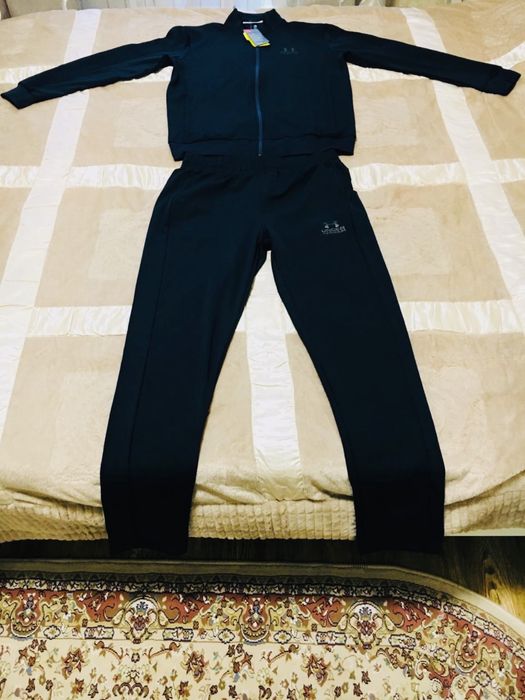 Американский фирменный костюм дышащий UNDER ARMOUR BLACK ONE