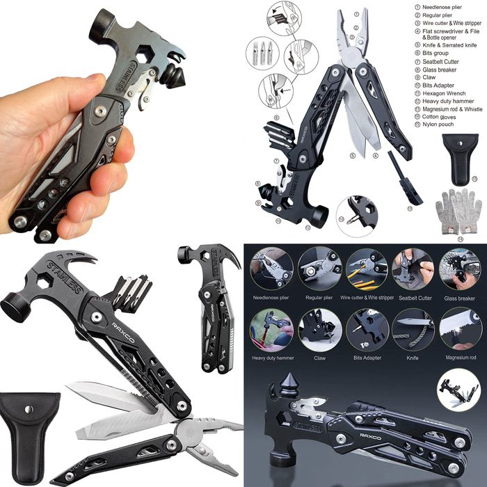 мултитул многофункционален 16в1 важен за къмпинг лов риболов