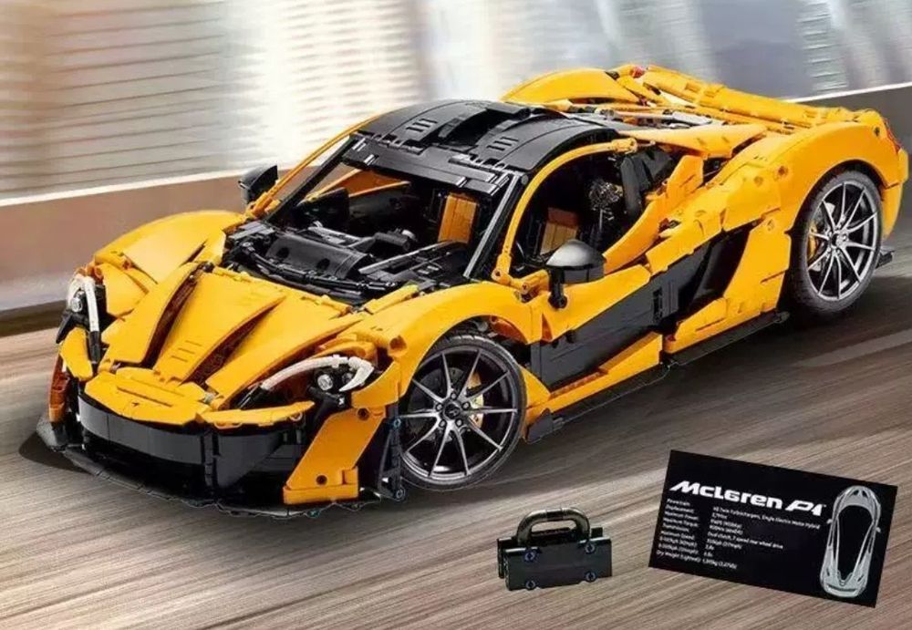 Конструктор лего McLaren P1.  59 см!!! Подарок на Новый год.