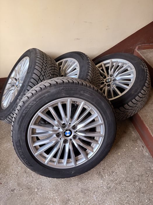 Set 4 Roți Iarnă Originale BMW Seria 3 G20 G21 – Jante Styling 771 R17 + Anvelope Barum DOT 2025 (Profil 8mm)